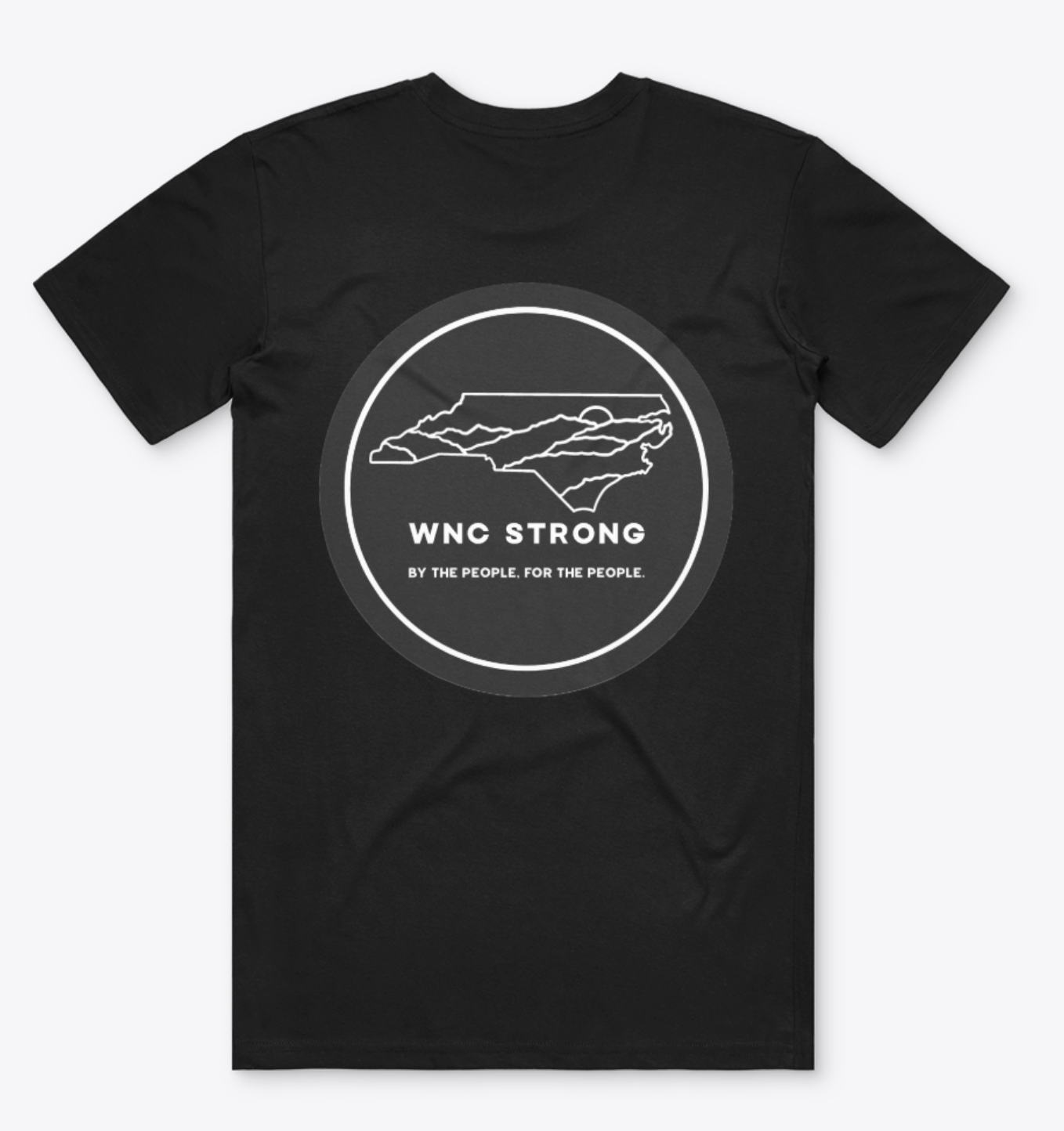 Donate-Back in Black WNC Strong Tee