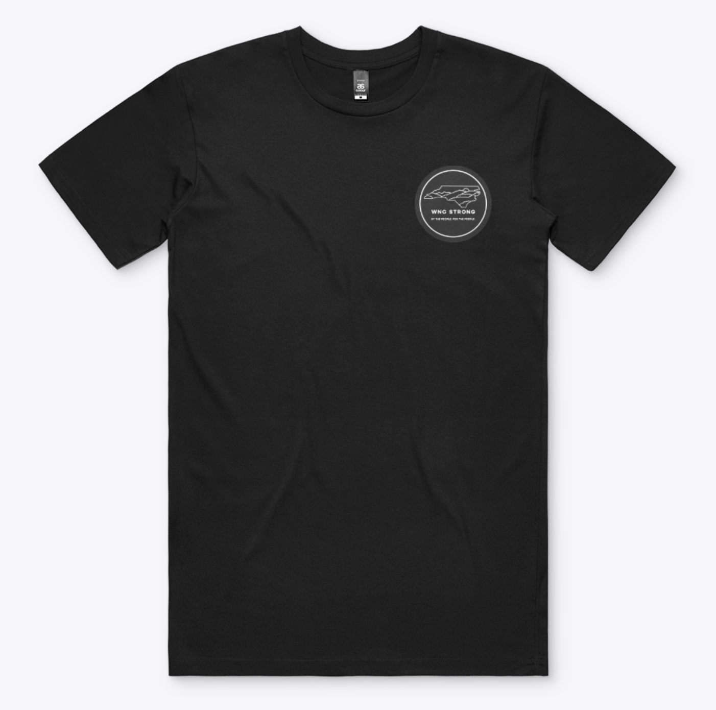 Donate-Back in Black WNC Strong Tee