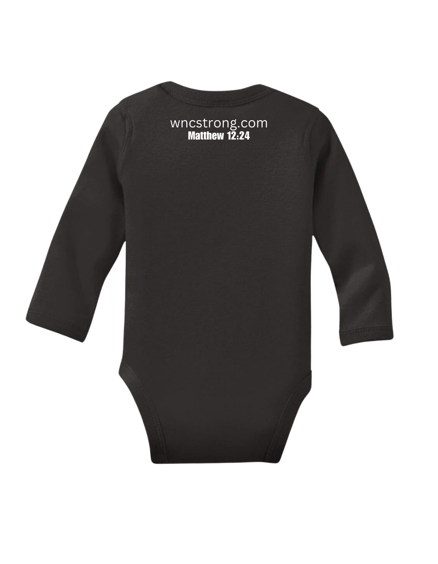 WNC Strong Long Sleeve Onesie - Donate to Support