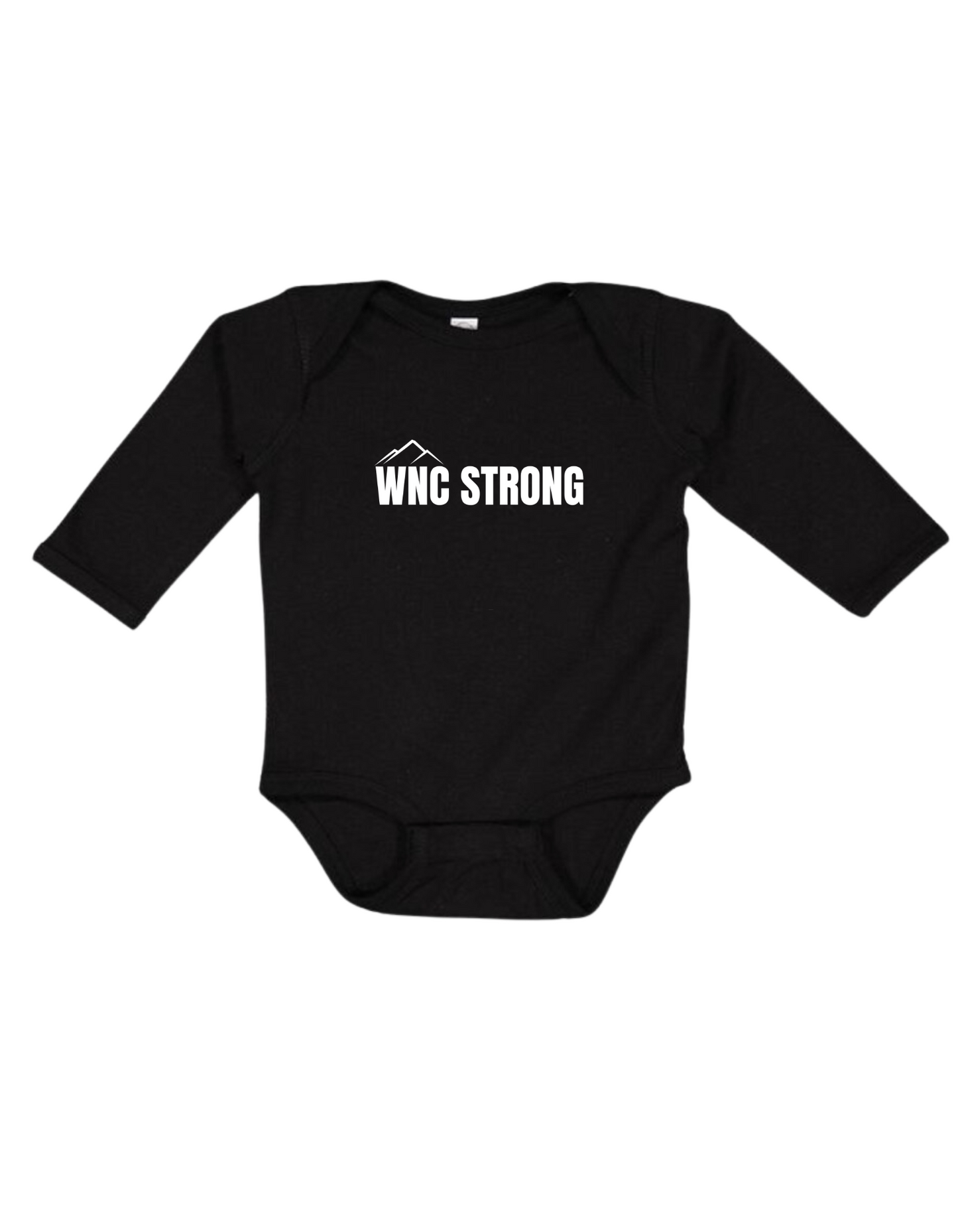 WNC Strong Long Sleeve Onesie