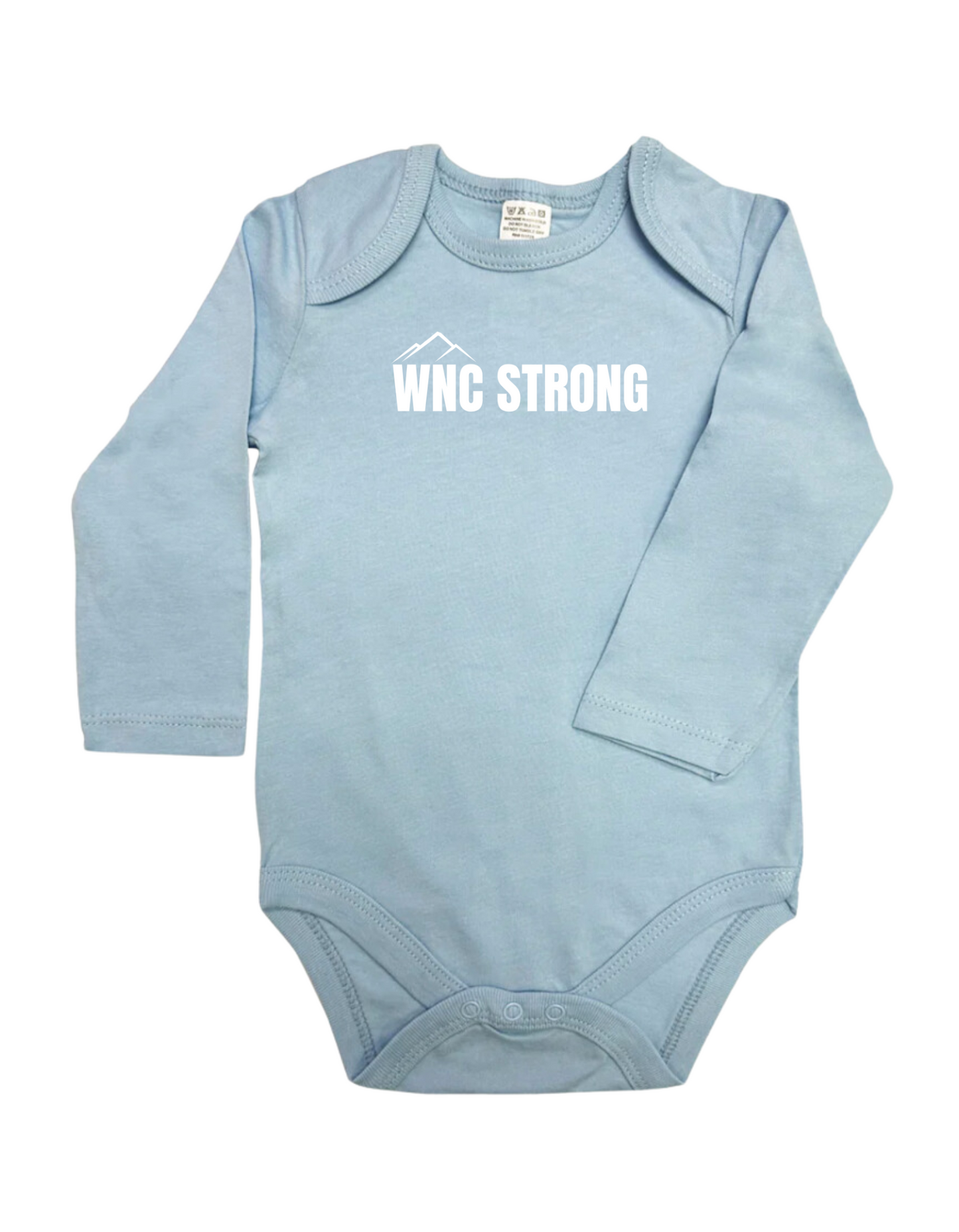 WNC Strong Long Sleeve Onesie